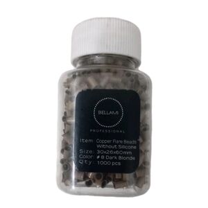Bellami Copper Flare Beads No Silicone 30×26×60mm Dark Blonde #8